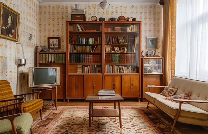 Обязательно сохраните мебель и паркет.