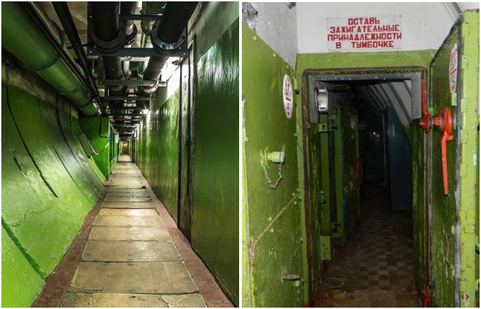 Разветвленная сеть тоннелей и бункеров под Чеховом.