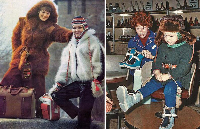 Как советские хозяйки берегли обувь и одежду? Как советские хозяйки берегли обувь и одежду?