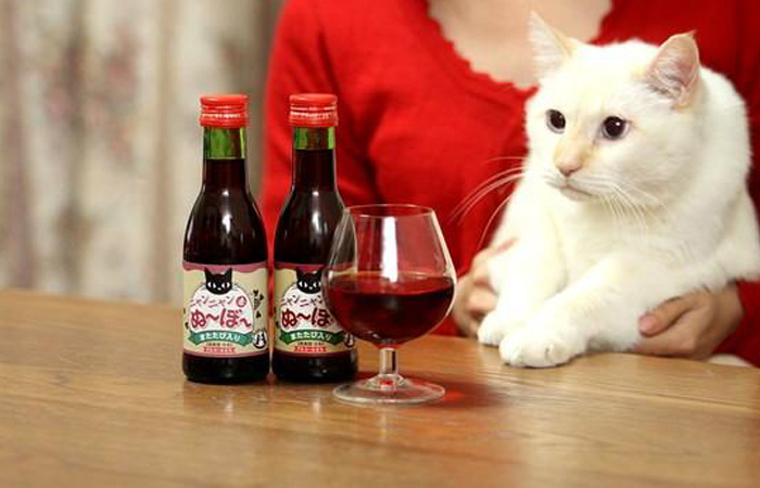 В состав входит свекольный сок, который имитирует цвет настоящего напитка.