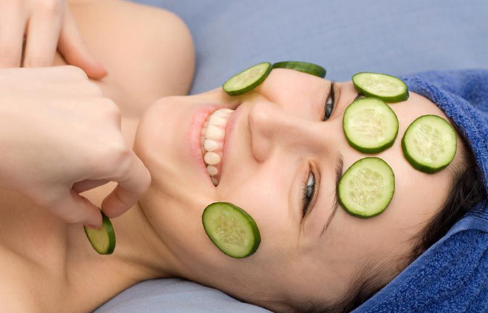 Первые патчи для глаз были придуманы в СССР - это кружочки огурцов!