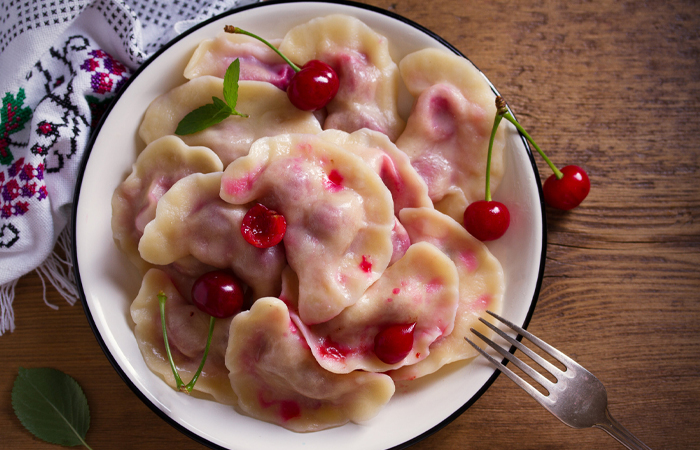 Вареники с вишней - настоящая экзотика для жителей США.