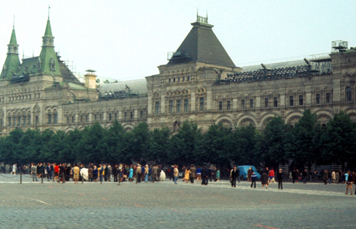 Так выглядел ГУМ в 1968 году/ фото: kulturologia.ru