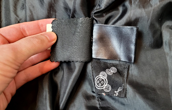 Лоскуток можно брать с собой в магазин!