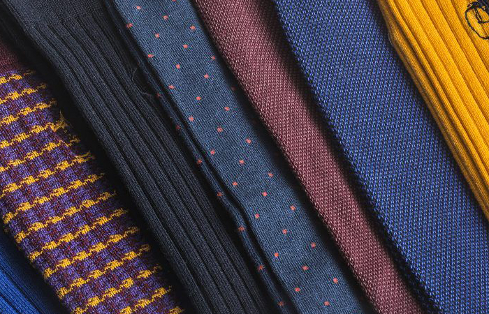 Синтетические носки ценились за хорошую резинку.