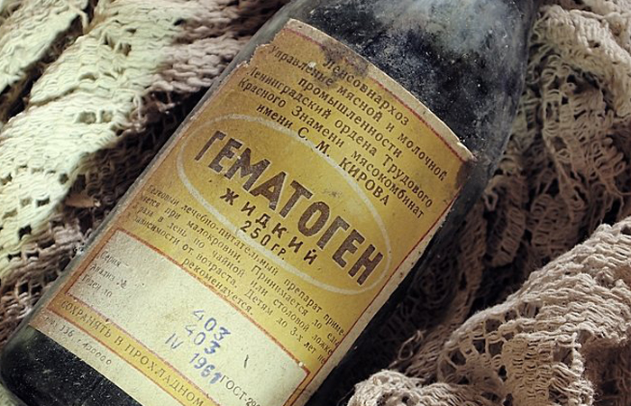 Первый гематоген выпускался в виде микстуры.