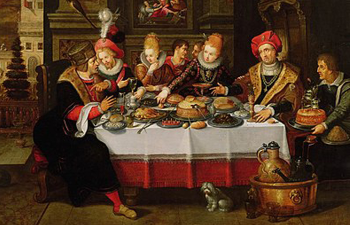 Церковь оказывала большое влияние на рацион мирных жителей.