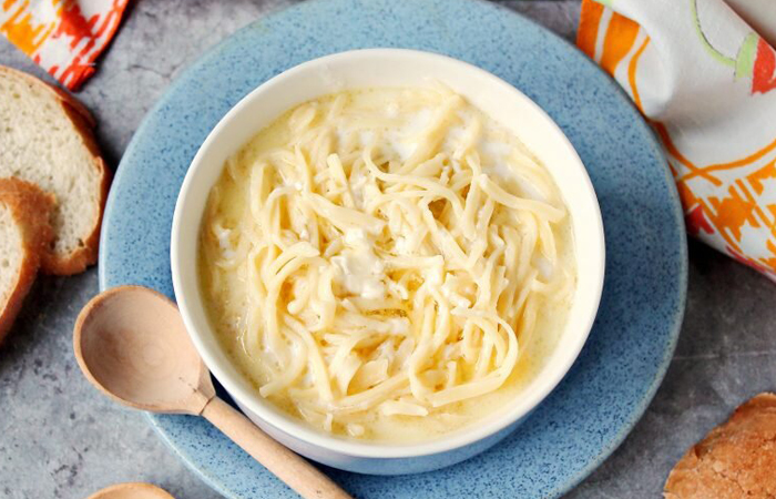 Молочный суп с вермишелью любили дошкольники!