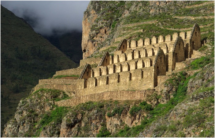 Инкская крепость, которой более 6 веков.