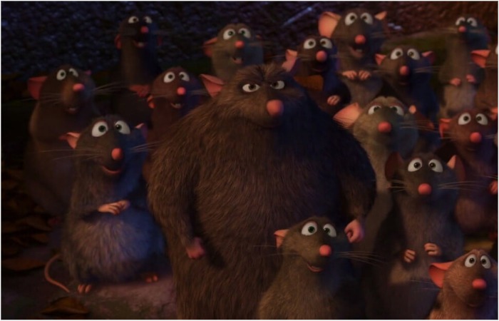 Кадр из мультфильма "Рататуй",