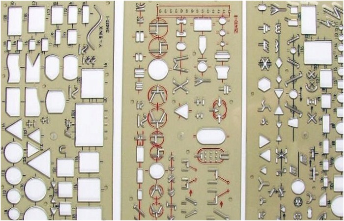 Множество вариантов линеек было предусмотрено на разные случаи жизни.