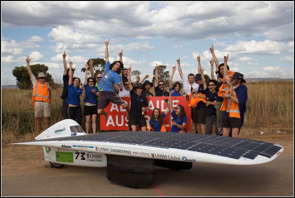 Sunswift IVy: новый рекордсмен среди автомобилей на солнечных батареях