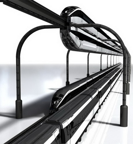 Монорельс Eco Drive Monorail, который экономит место
