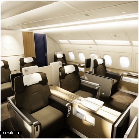 Настоящий первый класс на самолетах Lufthansa