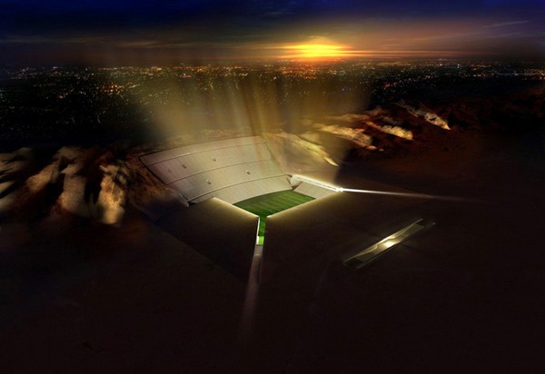 Al Ain Stadium – стадион в скале