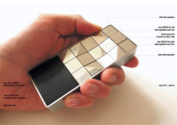 Tactile Mobile Phone – мобильный телефон для слепых людей