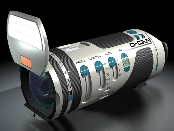 D-CAN – форма фотоаппарата будущего