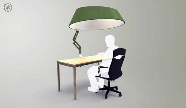 Лампа Efi, которая создаст вам личное пространство