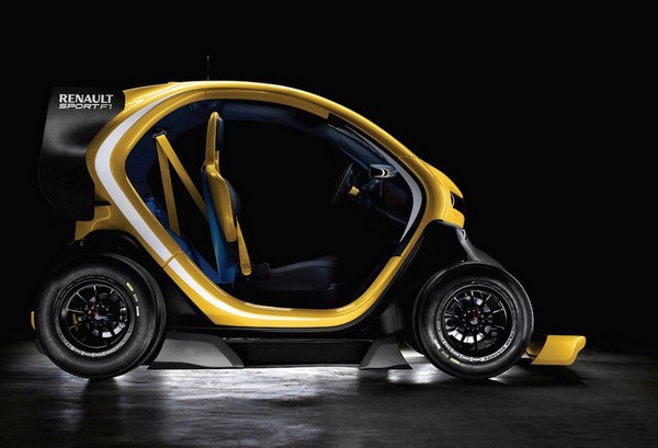 Renault Twizy Sport F1 – уличный электромобиль с технологиями из Формулы 1