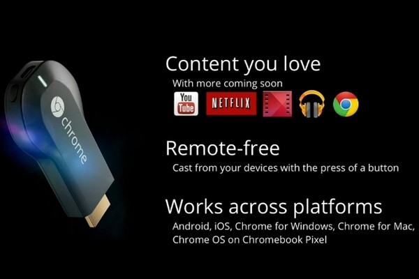 Google Chromecast – миниатюрная приставка, которая свяжет телевизор с мобильными устройствами