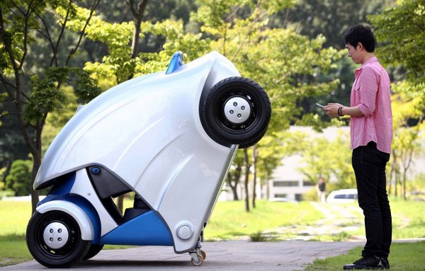 Armadillo-T – автомобиль, который умеет ужиматься при парковке