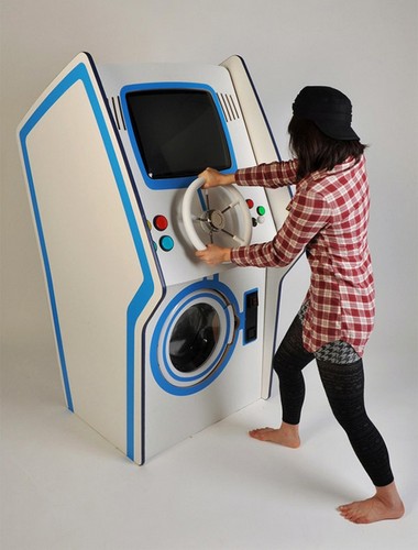 Laundry Arcade – стиральная машина с игровым автоматом