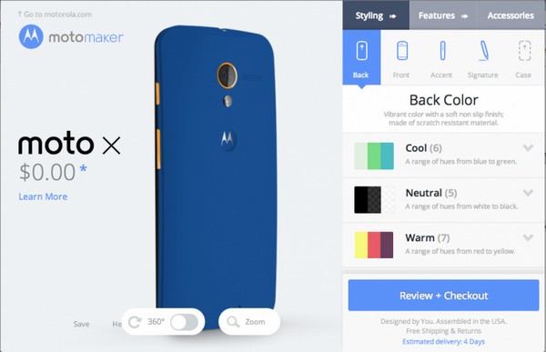 Moto Maker – онлайн-конструктор телефонов от Motorola