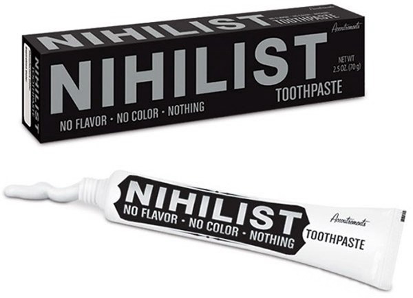 Nihilist Toothpaste – самая честная в мире зубная паста