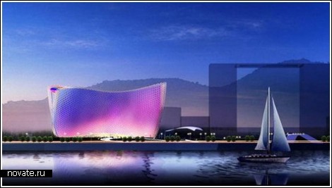 Коралловый оперный театр в Китае