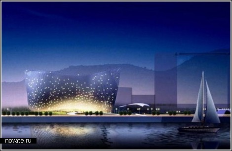 Коралловый оперный театр в Китае