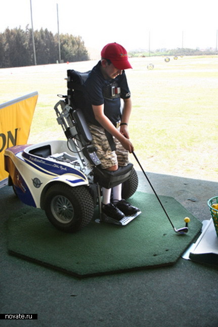Гольф-машина для инвалидов