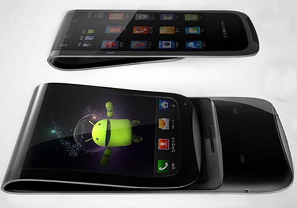 Гибкий телефон Samsung Galaxy Skin