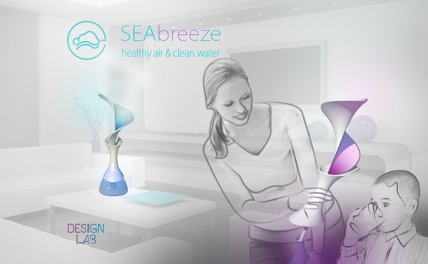 Увлажнитель воздуха SEAbreeze со свойствами морского бриза