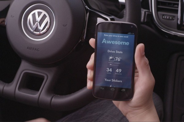 Мобильное приложение SmileDrive от VW и Google, которое превратит езду на автомобиле в игру