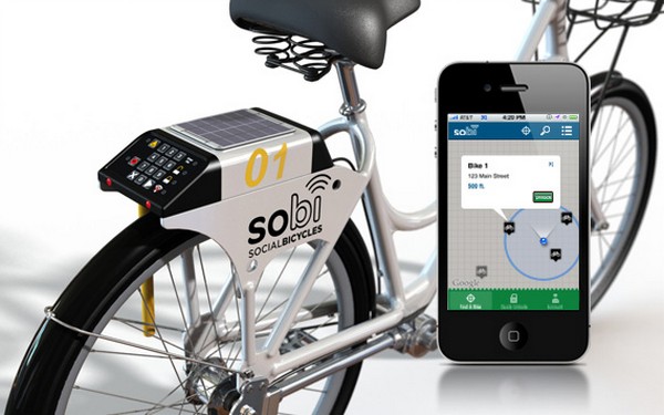 Мобильное приложение SoBi – помощь в поиске общественных велосипедов