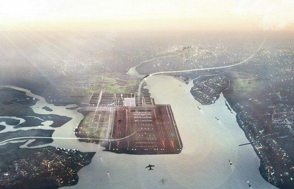 Thames Hub – лондонский мегааэропорт от Нормана Фостера