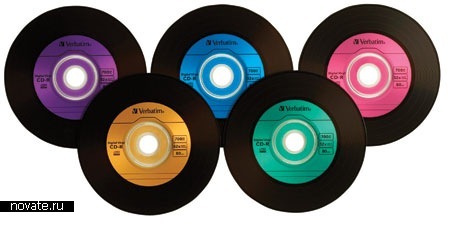 Компакт диски в виде виниловых пластинок