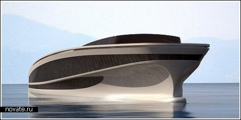 Яхта-остров для миллиардеров