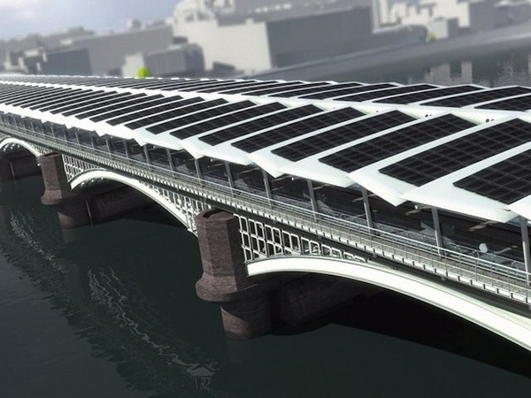 Лондонский Blackfriars Bridge – самый длинный в мире солнечный мост