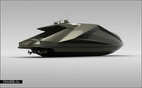 Яхта Lamborghini для тех, кто и в море любит шик