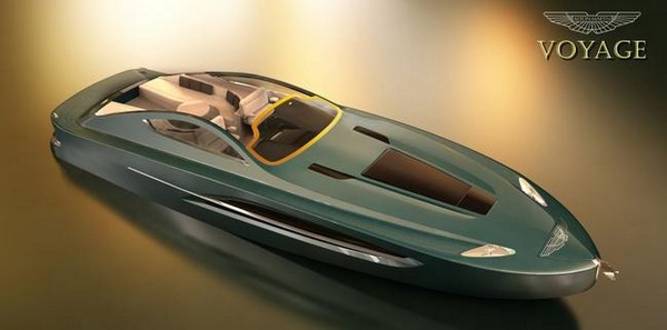 Яхта в стиле Aston Martin