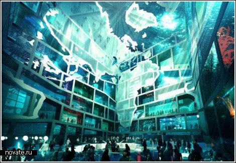 Павильон  «Водный Куб» для EXPO-2012 в Южной Корее