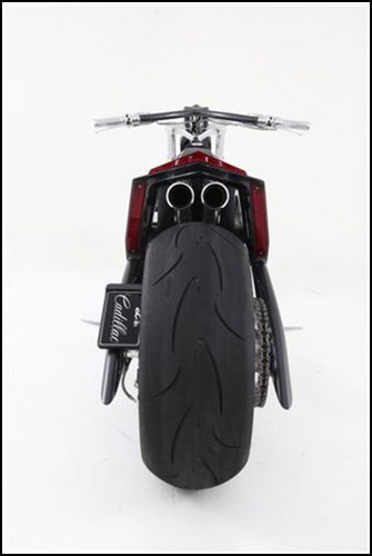 Мотоцикл-чоппер с элементами автомобиля Cadillac от Orange County Choppers