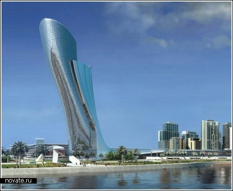 Кривая башня в Абу-Даби