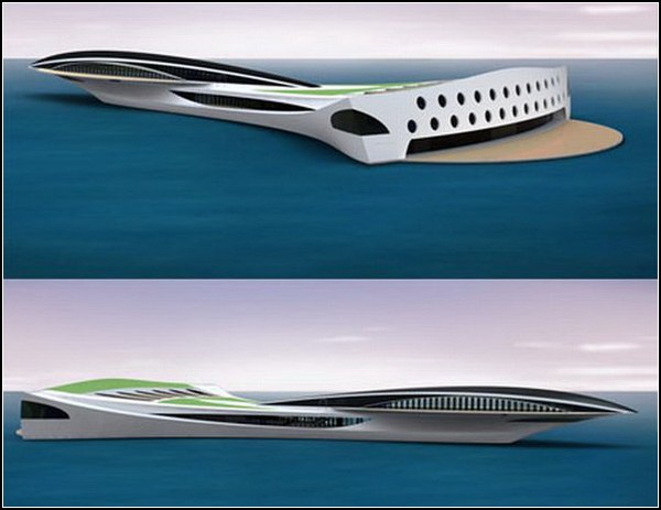 Concorde Yacht – яхта с собственным парком