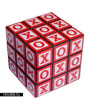 Кубик Рубика - крестики-нолики