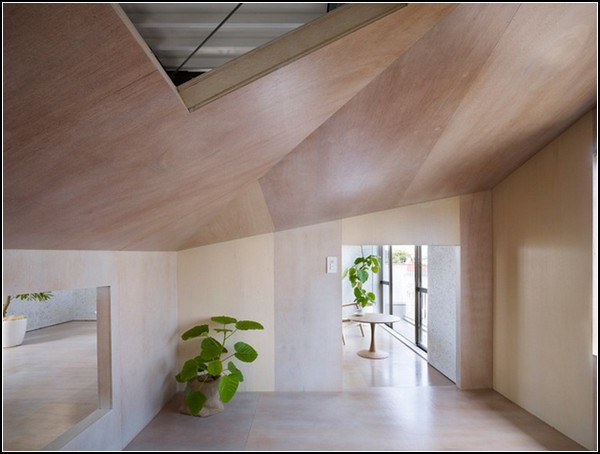 Дом со стеклянной мансардой в Токио от Suppose Design Office
