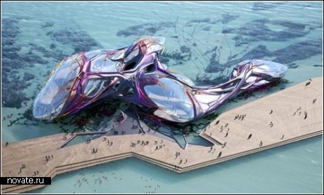 Гигантский кит – украшение EXPO-2012