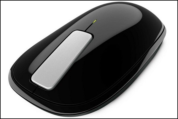 Мышка-вездеход Microsoft Explorer Touch Mouse с сенсорным «колесиком»