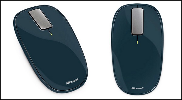 Мышка-вездеход Microsoft Explorer Touch Mouse с сенсорным «колесиком»
